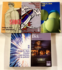 5 romans PHILIP K. DICK ROMAN livre policier SF