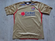 OL Olympique Lyonnais foot maillot jersey shirt maglia 2007 2008 exterieur L
