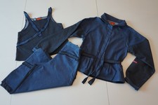 MARESE ensemble fille 3 pces 10 ans jupe culotte + debardeur + veste COMME NEUF