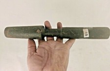 Vintage Ancien Lourd Handmade Fer Pilon, Riche Patine Inde S7