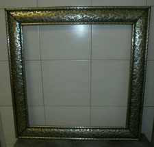 SUPERBE GRAND CADRE BOIS ALUMINIUM 80cm x80cm DECOR ETOILE PEINTURE PHOTO DESSIN