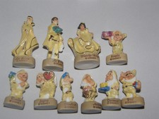 10 FEVES BLANCHE NEIGE 2009 SERIE COMPLETE