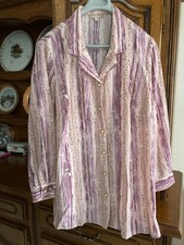 Chemisier long Daxon viscose polyester  taille 54