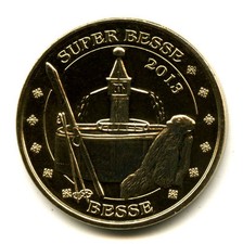 63 BESSE-SUPER-BESSE Fontaine et marmotte, 2013, Monnaie de Paris