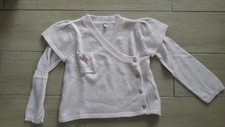 Joli pull rose pastel, Captain Tortue, bon état, taille 110 = 5 ans