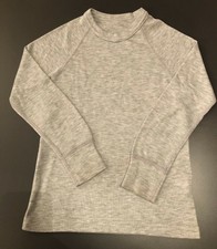 ** SOUS-VÊTEMENT TECHNIQUE T-SHIRT ML A COL ROND ODLO GRIS CLAIR T. 5/6 ANS ** 