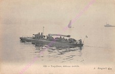 CPA  BATEAU MILITARIA MARINE Torpilleur défense mobile Edt BOUGAULT