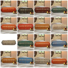 Indien Masand Traversin Housse Brocade Literie Cachemire D'Oreiller Coussins