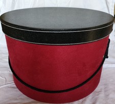 Magnifique Boîte À Chapeau Carton Et Velours
