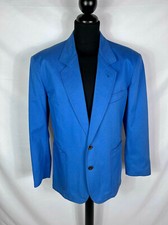 UNGARO PARIS vintage '80 Veste Homme Coton Énorme Homme Veste Blazer SZ.L - 50
