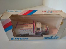 Solido Iveco 190 PAC 26 4X4 Rallye Paris Dakar 1980 Team Aseptogyl Esso N°17 N+B