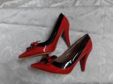 A vendre escarpins Rouge & noir JOLYVIA  T 39