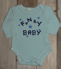 ? 3 mois AUCHAN - BBB12  /  Body bleu imprimé Garçon ?