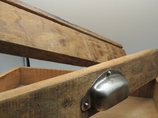  2 ANCIENS TIROIRS + 2 FAÇADES EN BOIS POUR MEUBLE DE MÉTIER Atelier MERCERIE