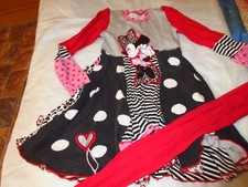 ensemble 12 ans:robe manches longues DISNEY,collants