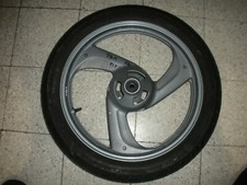 YAMAHA 125 TDR - 4FU  - 1996 - JANTE ROUE AVANT + PNEU 100/90-18 USURE 20%