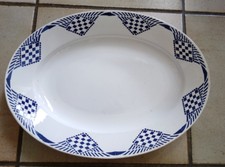 Vaisselle De Nos Grands Mères modèle Pantin Plat ovale creux vintage 