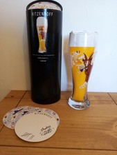 1 VERRE A BIERE RITZENHOFF dans sa boite ( Andréa Hilles ) 50 cl 2011
