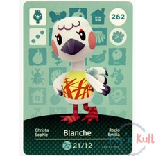 Carte Amiibo Animal Crossing 262 Sophie / Blanche [EUR] Série 3 Near Mint