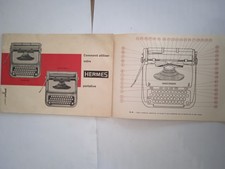 MANUEL COMMENT UTILISER VOTRE HERMES PORTATIVE MACHINE A ECRIRE ORIGINAL
