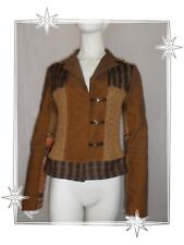 A  -  Magnifique Veste Blazer Fantaisie Marron  OHDD  Taille 30 It  - 38 / 40