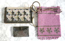 LOT DE 2 SACS DE SOIREE ET 1 PORTE-MONNAIE