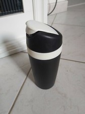 Tupperware mug coffee bouteille isotherme  mini thermos 350 ml noir blanc tasse 