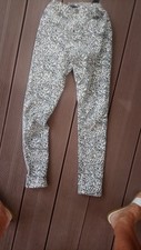 Pantalon jeans IKKS IMPRIMÉ LEOPARD T. 10 ANS 