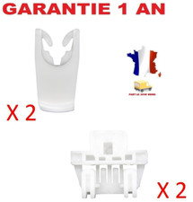 2 clips agrafes de réparation lève vitre avant pour Renault Clio II 