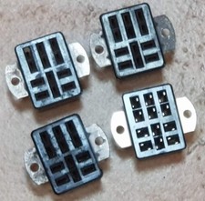 PLESSEY/Painton/Elcom 12 Pole Chassis Mounted Socket Avec Métal Fixation lugs