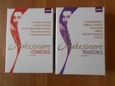DVD  Shakespeare : Comedies-Vol 1 et Tragedies Vol 1  2 coffrets, 11 dvd  BBC