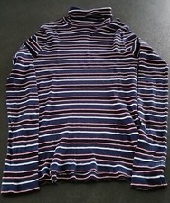 TEE SHIRT AVEC COL BLEU ET NOIR M JENNYFER 