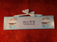 Tableau décoration cuisine gâteaux / Kitchen Board / Every Cake has a Story