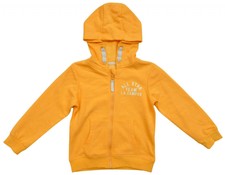 Orange pour Filles Tout Stars Équipe Fermeture Éclair Sweat Haut 12 Mois - 6 Ans