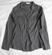 Chemisier femme gris anthracite JENNYFER Taille M (38)