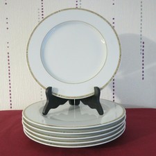 Médard de Noblat 6 assiettes de présentation en porcelaine de limoges ondine 1