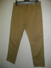 Nouveau * TOMMY HILFIGER beige Mercer Chino Décontracté Pantalon Taille 32 W x 32 LG RRP £ 90
