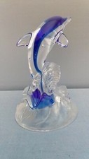 figurine dauphin cristal d' Arques