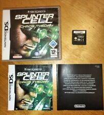 Jeu Nintendo DS TOM CLANCY SPLINTER CELL CHAOS THEORY PAL FR TBE
