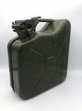 JERRICAN Métal BIDON Vintage 5 Litres Armée militaria - 1989 - Occasion -