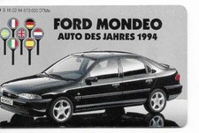RARE / CARTE TELEPHONIQUE - FORD MONDEO AUTO VOITURE CAR PHONECARD TELEFONKARTE
