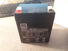 Batterie au plomb étanche RS PRO 12V 5Ah cyclique