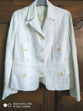 Veste élégante crème T 44 Marque Votre Nom TBE