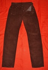 Jean Marlboro Classics Droit Velours Marron W30L34