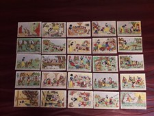 Série complète 25 CPA   Blanche Neige - WALT DISNEY - Edition Superluxe