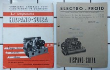 Prospectus et devis compresseur hispano suiza