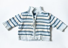 Garçons/Filles Pull – Bleu – 3-6 mois (68 cm)