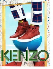 Publicité Advertising 019  2012   chaussures baskets  par Kenzo 