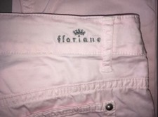 Floriane Pantalon Toile Rose taille ajustable 12 Ans TBE