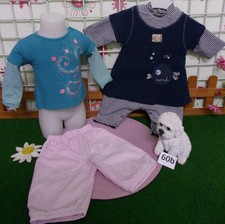 vêtements fille 3 mois,pantalon velours ,sweat,combinaison SUCRE D'ORGE